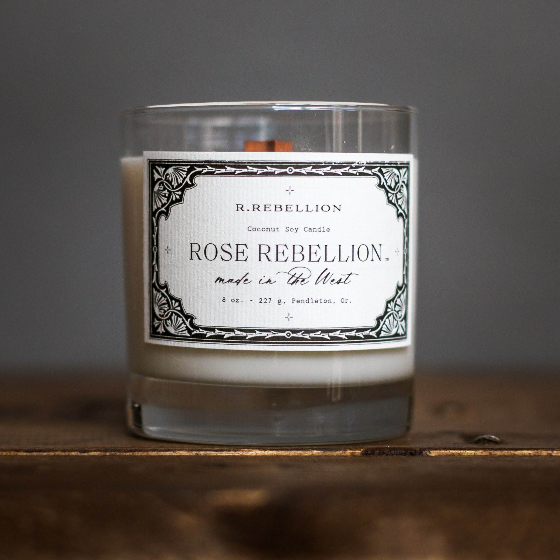Rose Rebellion Candle 8 oz.