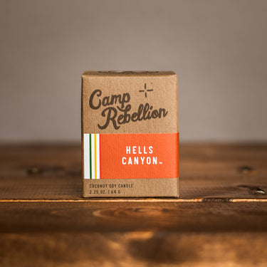 Hells Canyon Candle 2 oz. - Drifter "Camp Rebellion"