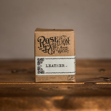 Leather Candle 2 oz. - Drifter