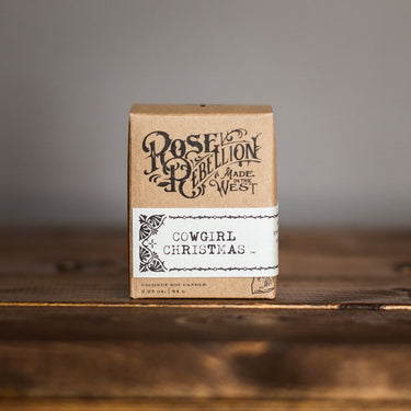 Cowgirl Christmas Candle 2 oz. - Drifter