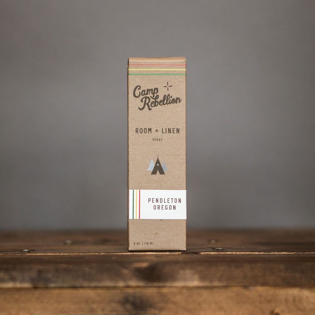 Pendleton Oregon Room + Linen Spray 4 oz. "Camp Rebellion"