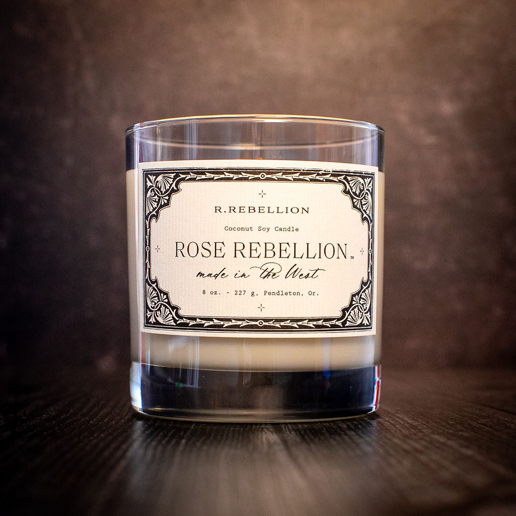 Rose Rebellion Candle 8 oz.