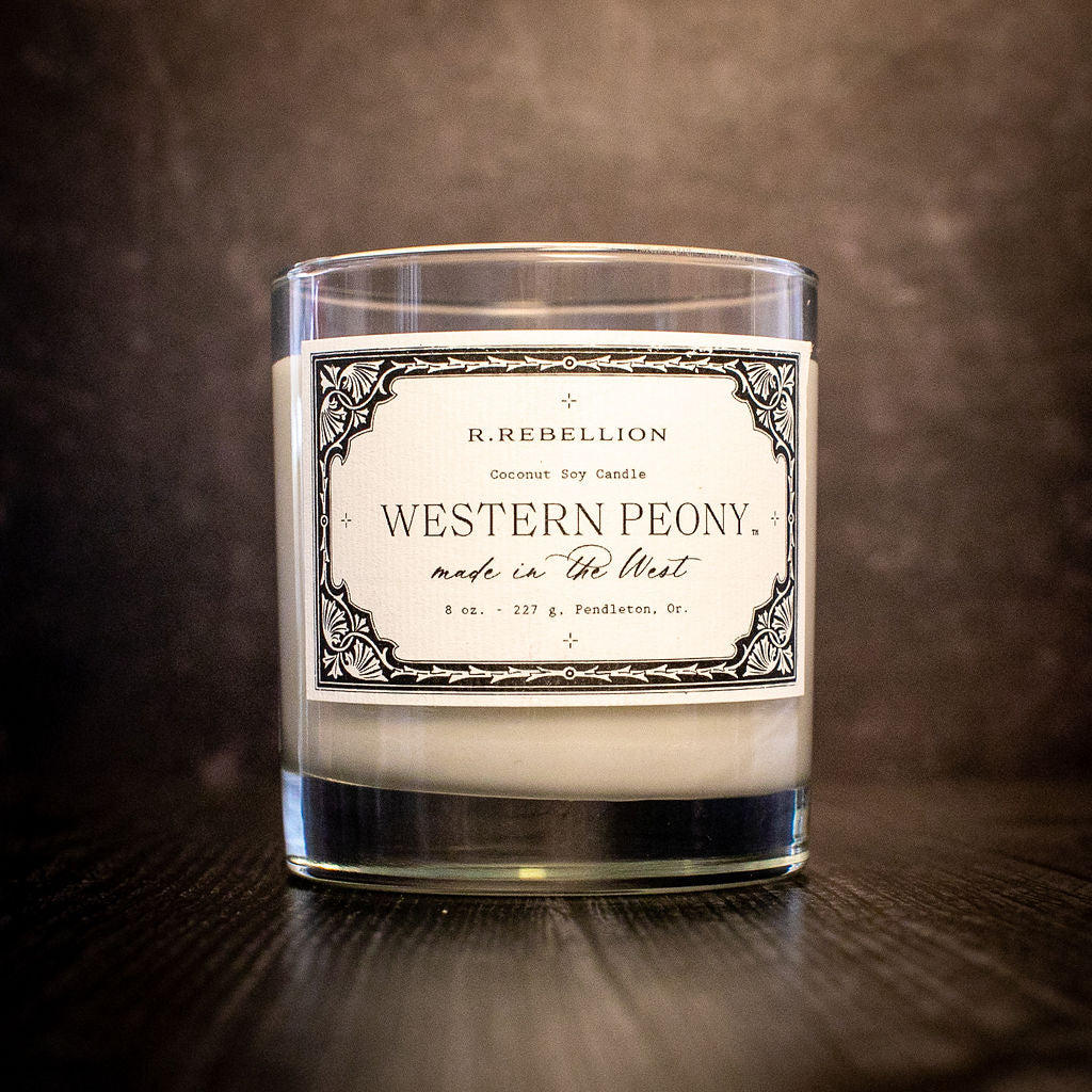 Western Peony Candle 8 oz.