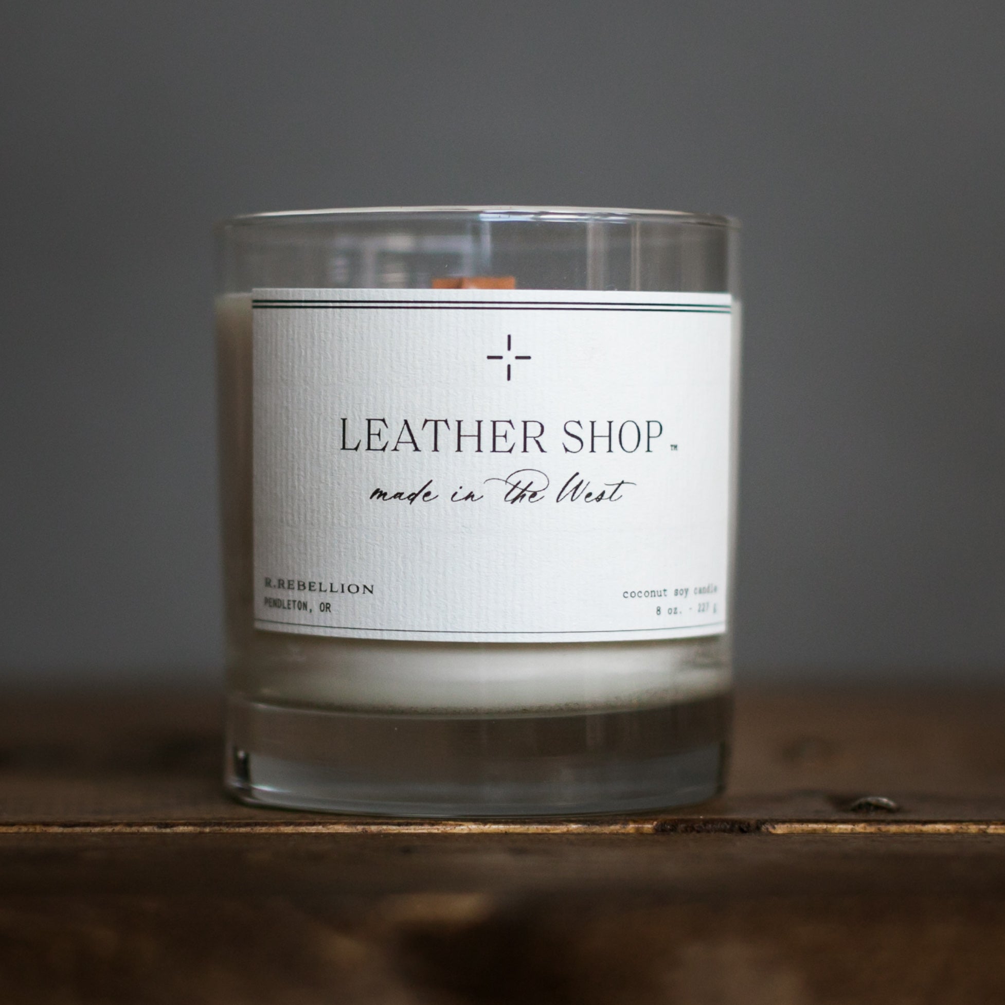 Leather Shop Candle 8 oz.