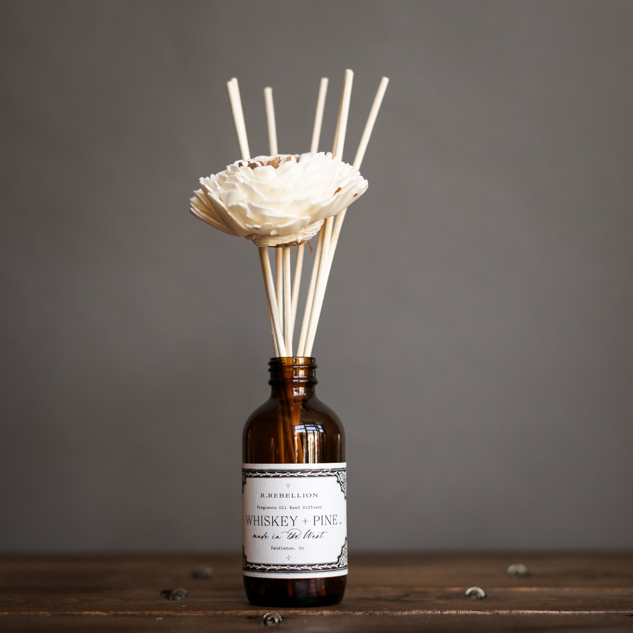 Whiskey + Pine Reed Diffuser