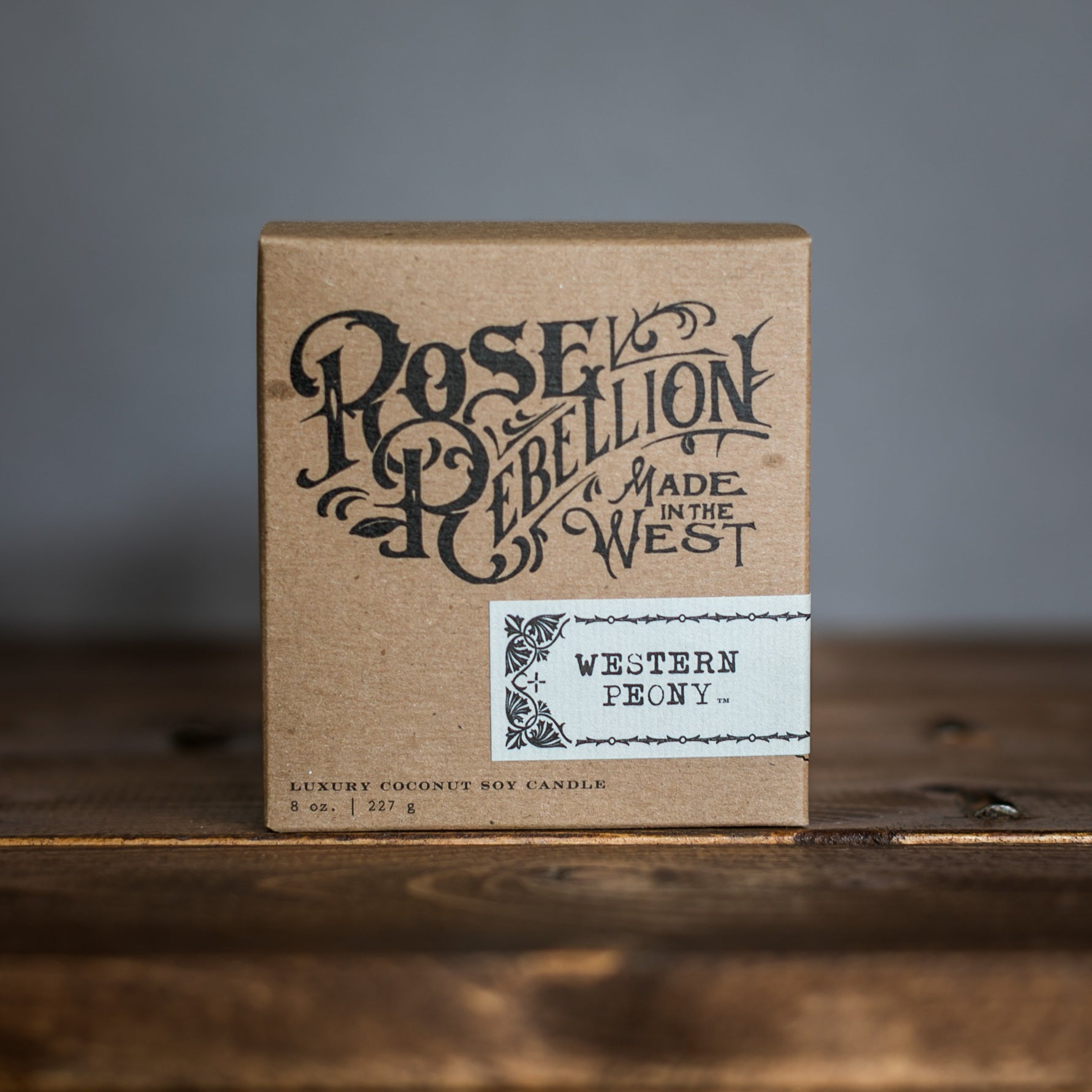 Western Peony Candle 8 oz.