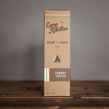 Cowboy Coffee Room + Linen Spray 4 oz. "Camp Rebellion"