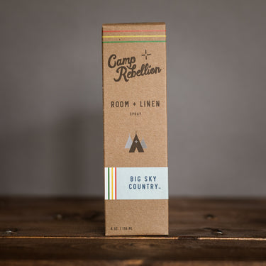 Big Sky Country Room + Linen Spray 4 oz.  "Camp Rebellion"