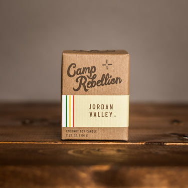 Jordan Valley Candle 2 oz. - Drifter "Camp Rebellion"