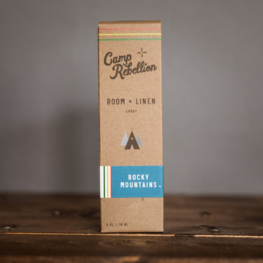 Rocky Mountains Room + Linen Spray 4 oz. "Camp Rebellion"