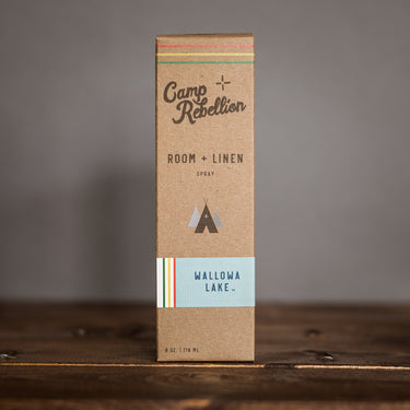 Wallowa Lake Room + Linen Spray 4 oz. "Camp Rebellion"