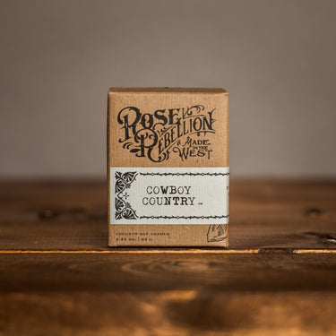 Cowboy Country Drifter Candle