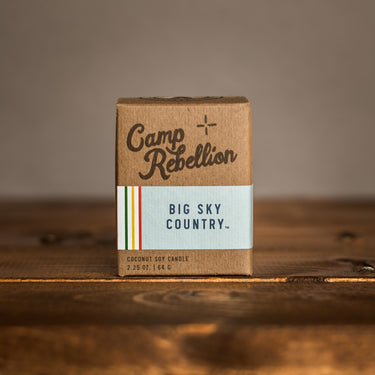 Big Sky Country Candle 2 oz. - Drifter "Camp Rebellion"