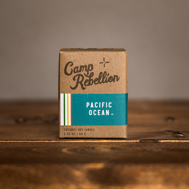Pacific Ocean Candle 2 oz. - Drifter "Camp Rebellion"