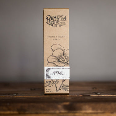 Cowboy Christmas Room + Linen Spray 4 oz