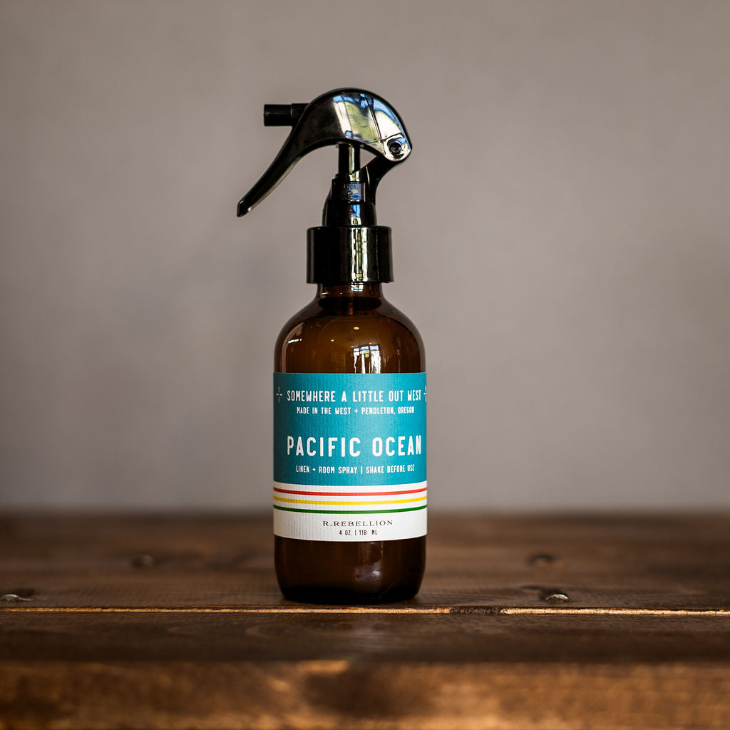 Pacific Ocean Room + Linen Spray 4 oz. "Camp Rebellion"