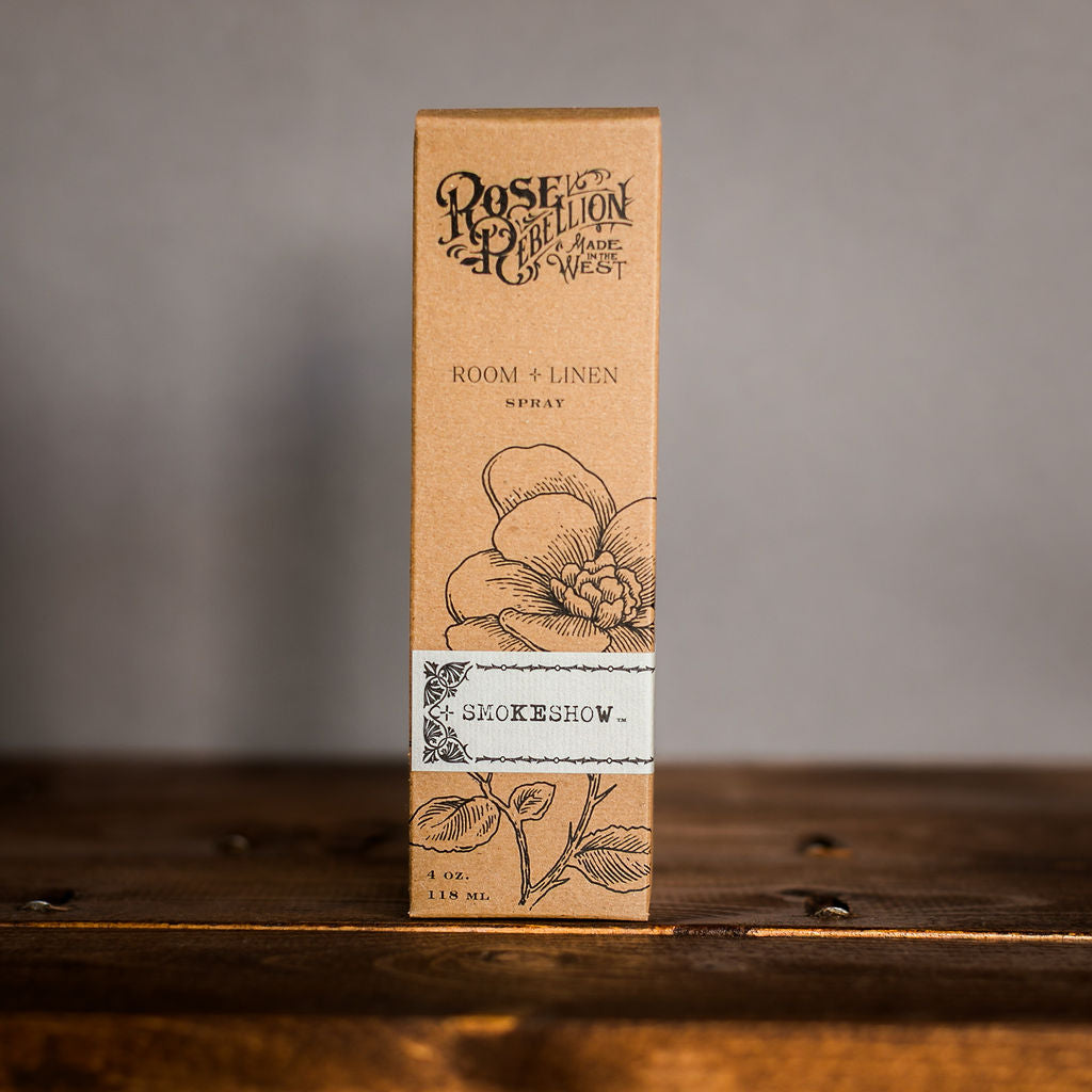 Smokeshow Room + Linen Spray 4 oz.
