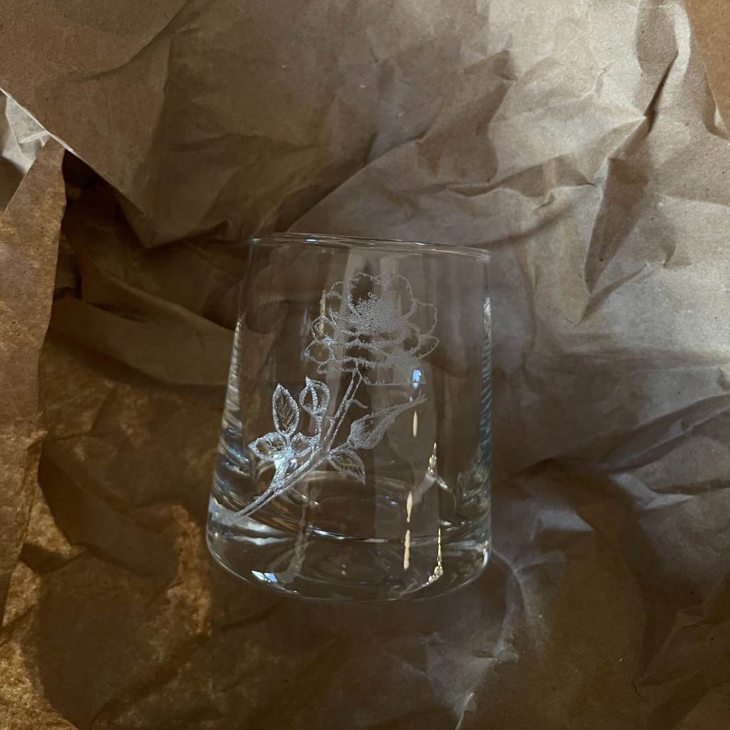 Western Inspired Old Fashioned Whiskey Glasses Set of 3