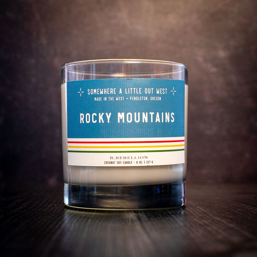 Rocky Mountains Candle