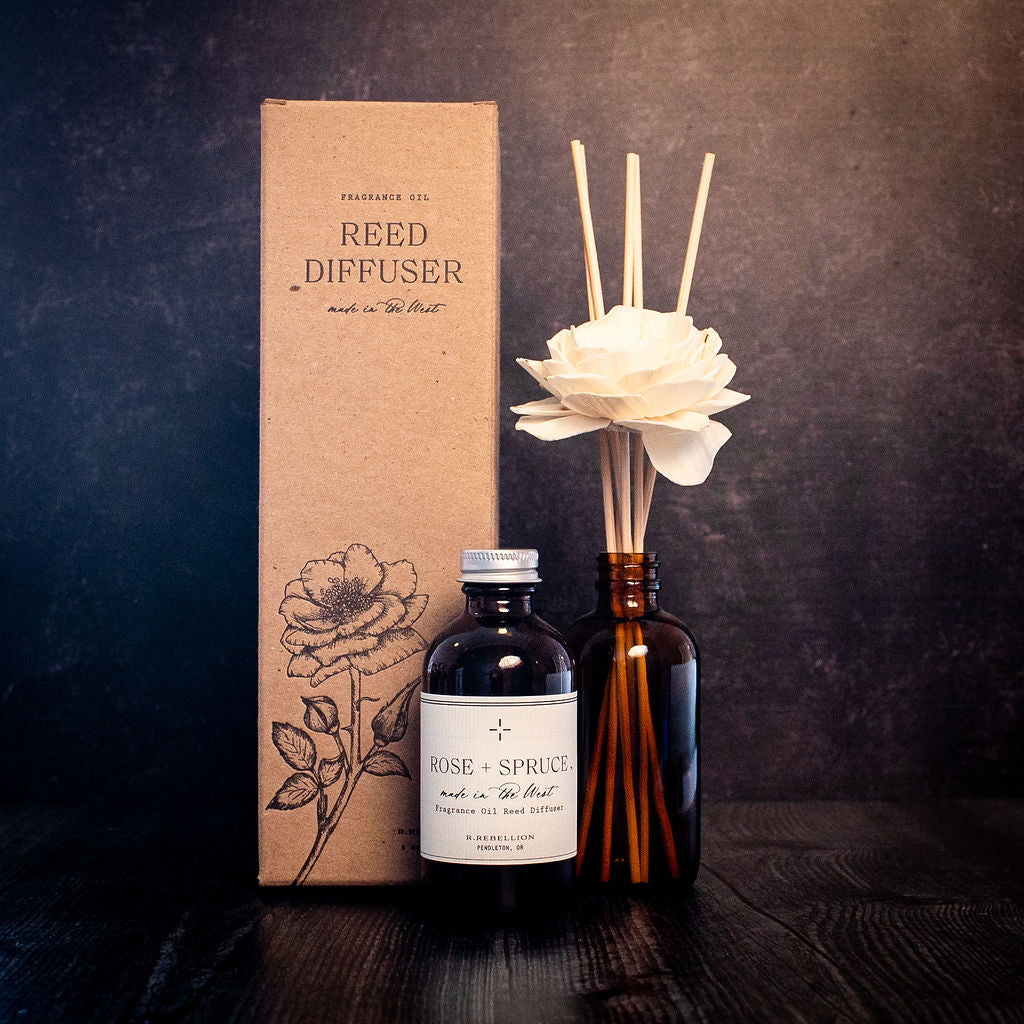 Rose + Spruce Reed Diffuser